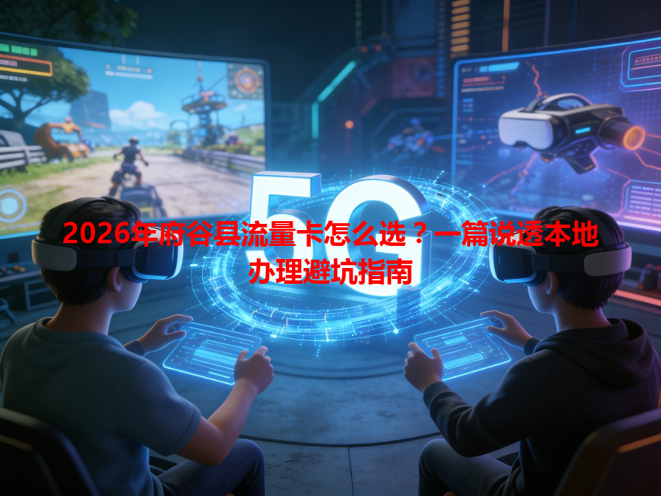 2026年府谷县流量卡怎么选？一篇说透本地办理避坑指南