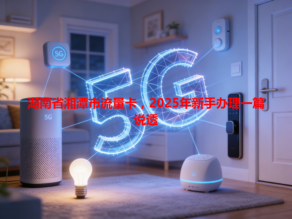 湖南省湘潭市流量卡，2025年新手办理一篇说透