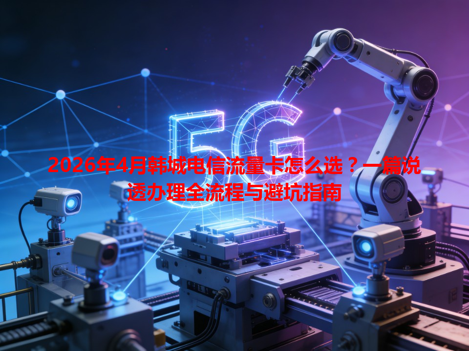2026年4月韩城电信流量卡怎么选？一篇说透办理全流程与避坑指南