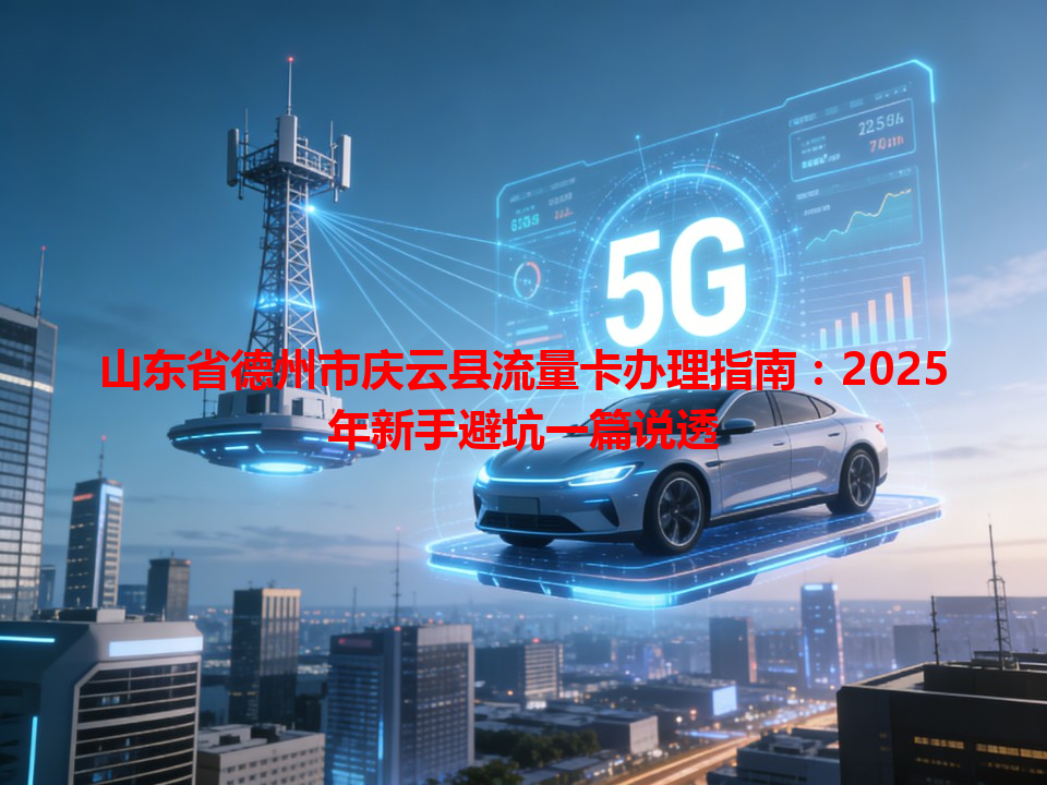 山东省德州市庆云县流量卡办理指南：2025年新手避坑一篇说透