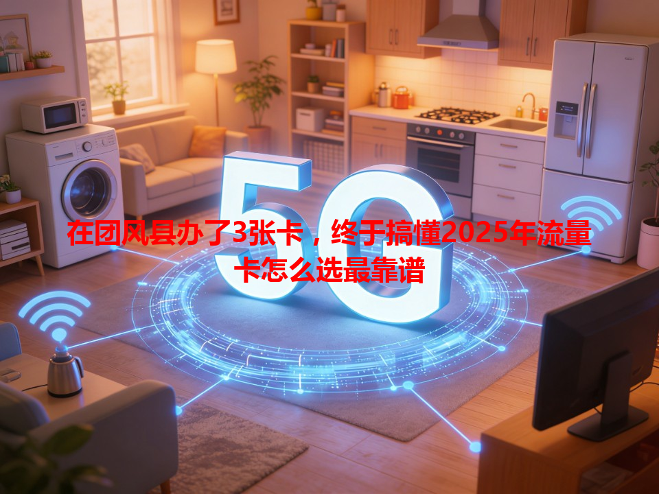 在团风县办了3张卡，终于搞懂2025年流量卡怎么选最靠谱