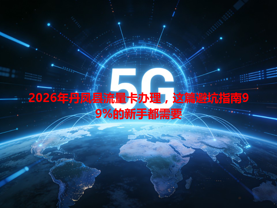 2026年丹凤县流量卡办理，这篇避坑指南99%的新手都需要