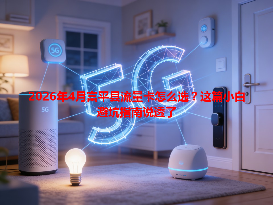2026年4月富平县流量卡怎么选？这篇小白避坑指南说透了