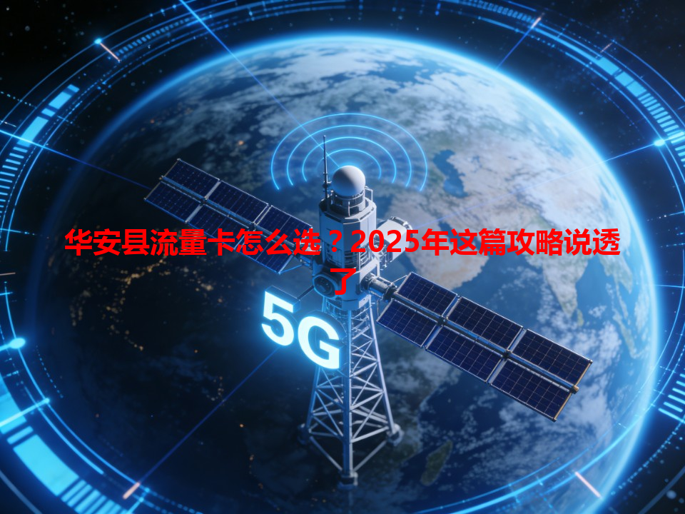 华安县流量卡怎么选？2025年这篇攻略说透了