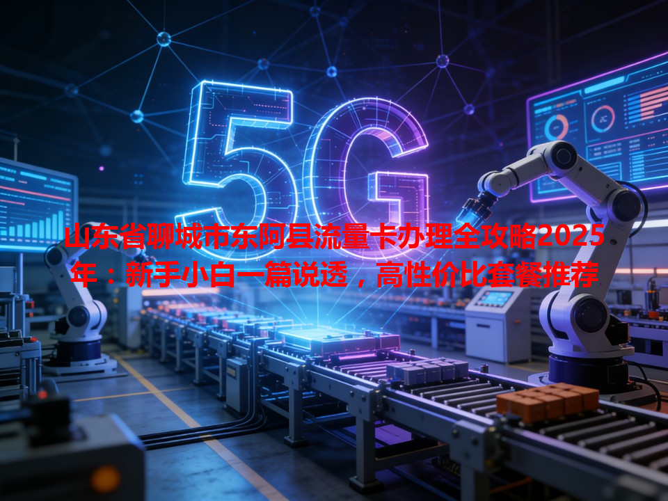 山东省聊城市东阿县流量卡办理全攻略2025年：新手小白一篇说透，高性价比套餐推荐