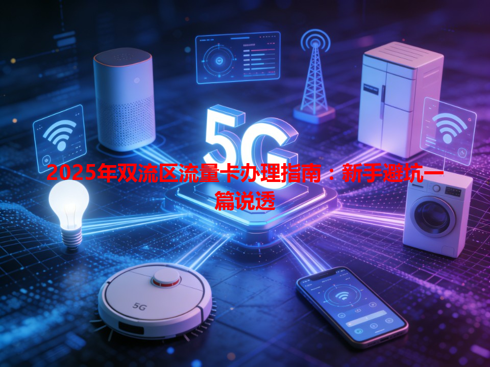 2025年双流区流量卡办理指南：新手避坑一篇说透