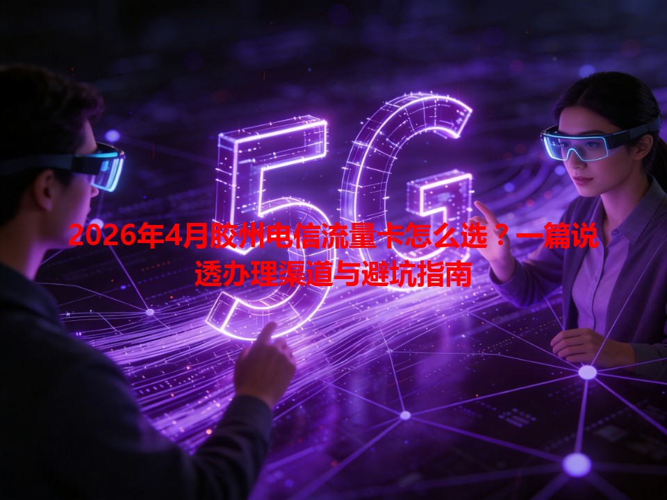 2026年4月胶州电信流量卡怎么选？一篇说透办理渠道与避坑指南