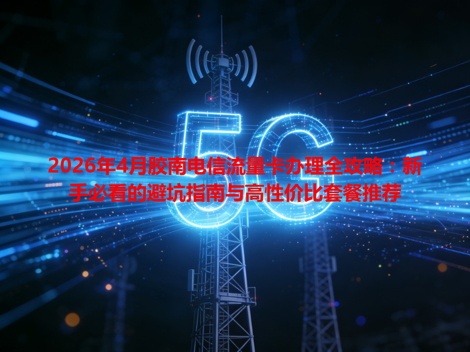 2026年4月胶南电信流量卡办理全攻略：新手必看的避坑指南与高性价比套餐推荐