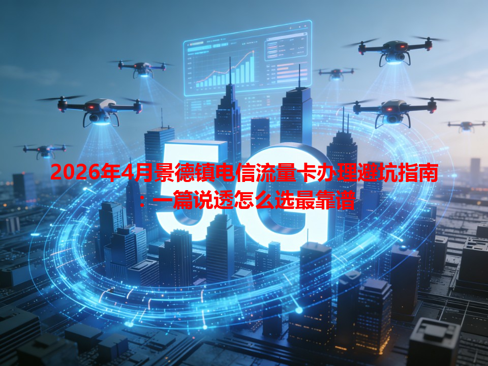 2026年4月景德镇电信流量卡办理避坑指南：一篇说透怎么选最靠谱