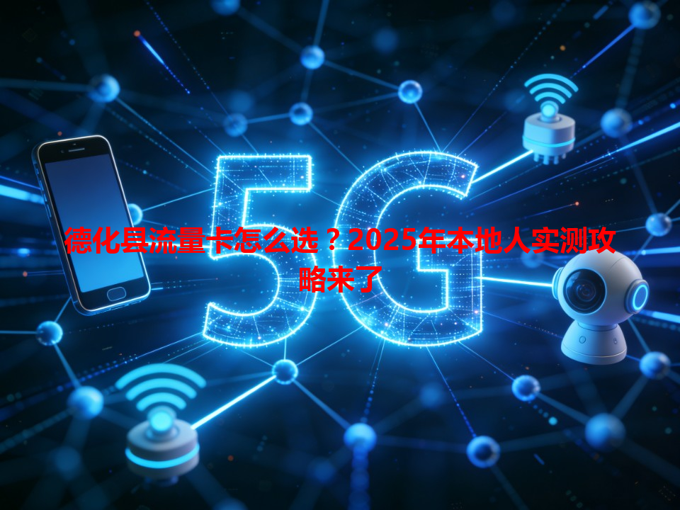 德化县流量卡怎么选？2025年本地人实测攻略来了