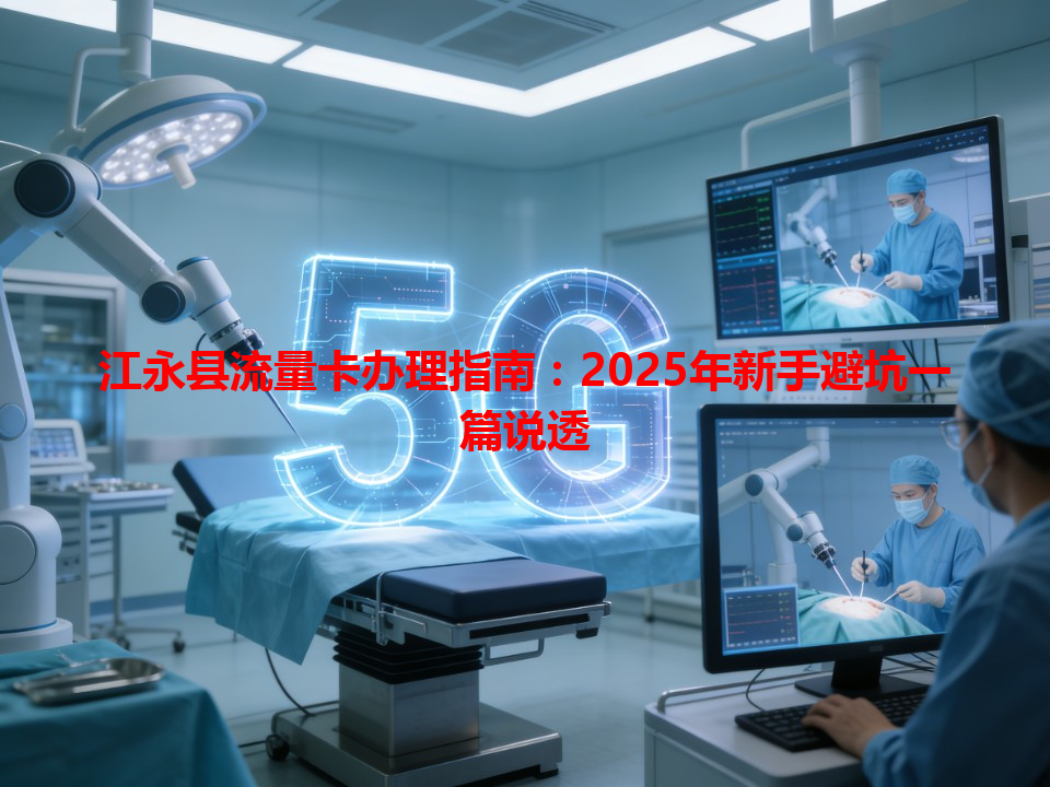 江永县流量卡办理指南：2025年新手避坑一篇说透