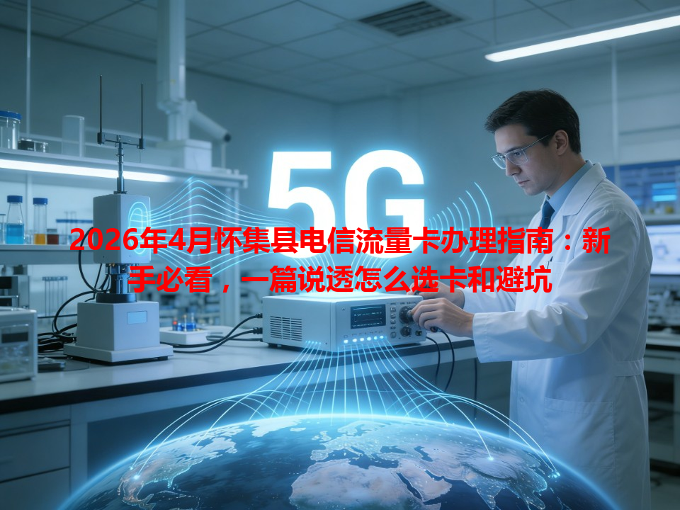 2026年4月怀集县电信流量卡办理指南：新手必看，一篇说透怎么选卡和避坑