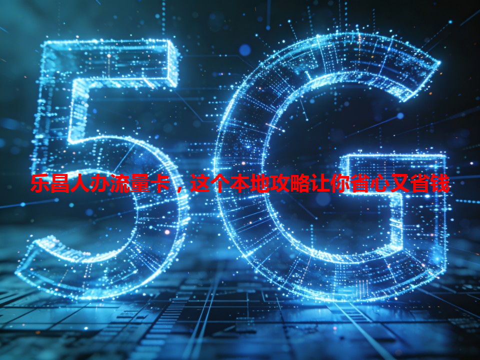 乐昌人办流量卡，这个本地攻略让你省心又省钱