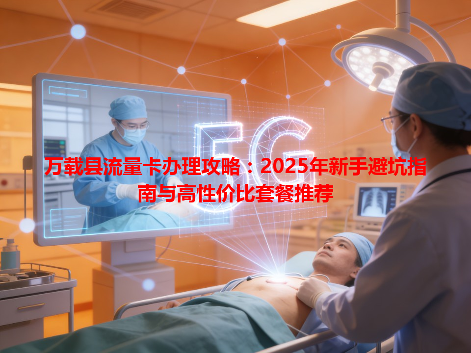万载县流量卡办理攻略：2025年新手避坑指南与高性价比套餐推荐