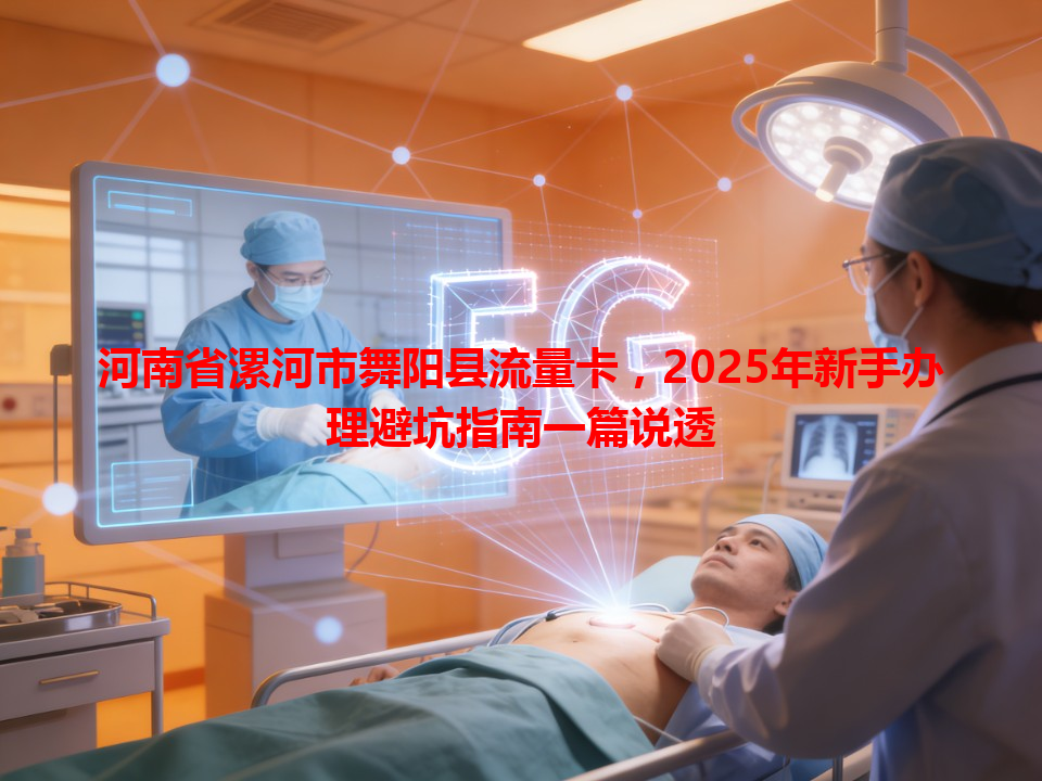 河南省漯河市舞阳县流量卡，2025年新手办理避坑指南一篇说透
