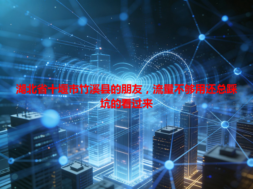 湖北省十堰市竹溪县的朋友，流量不够用还总踩坑的看过来