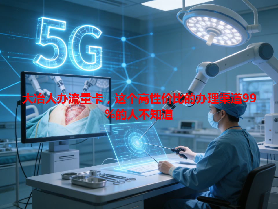 大冶人办流量卡，这个高性价比的办理渠道99%的人不知道