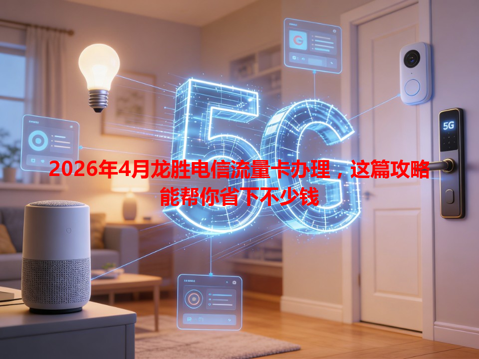 2026年4月龙胜电信流量卡办理，这篇攻略能帮你省下不少钱