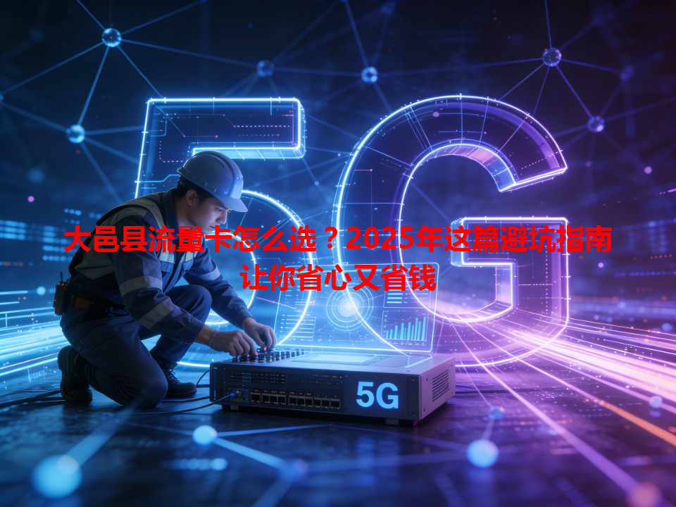 大邑县流量卡怎么选？2025年这篇避坑指南让你省心又省钱