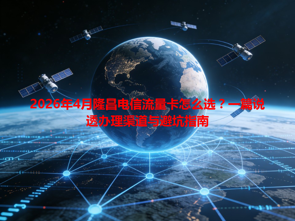 2026年4月隆昌电信流量卡怎么选？一篇说透办理渠道与避坑指南
