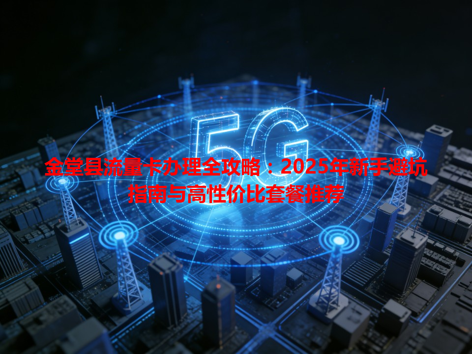 金堂县流量卡办理全攻略：2025年新手避坑指南与高性价比套餐推荐