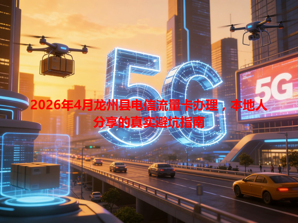2026年4月龙州县电信流量卡办理，本地人分享的真实避坑指南
