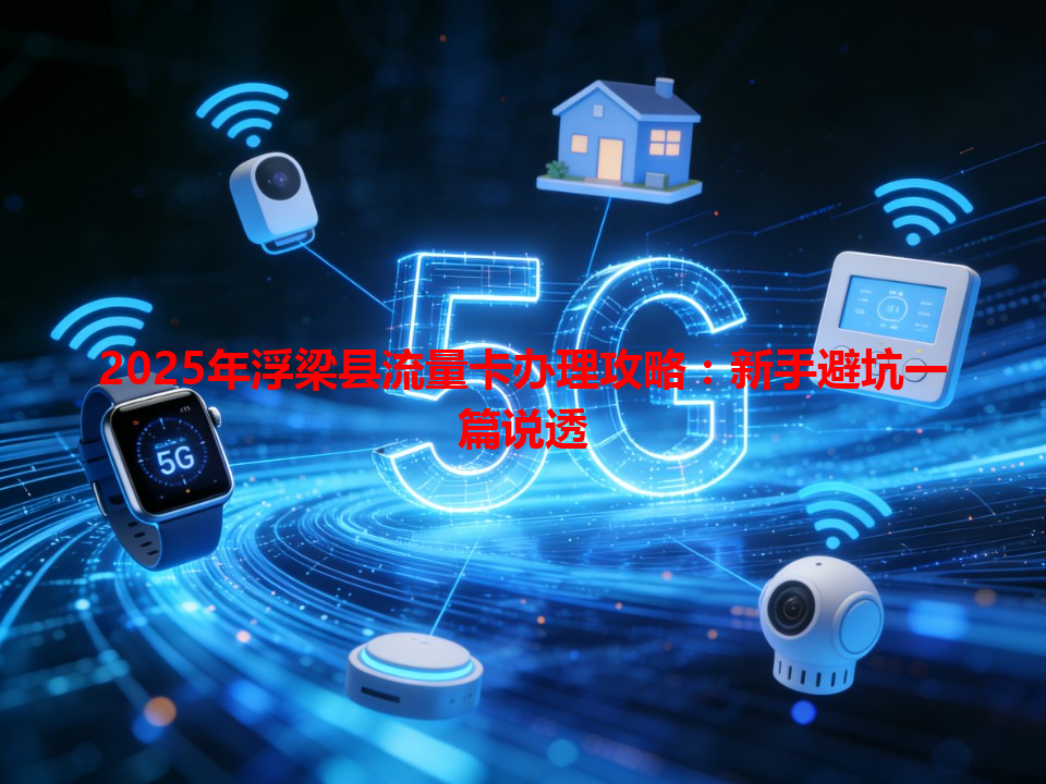 2025年浮梁县流量卡办理攻略：新手避坑一篇说透