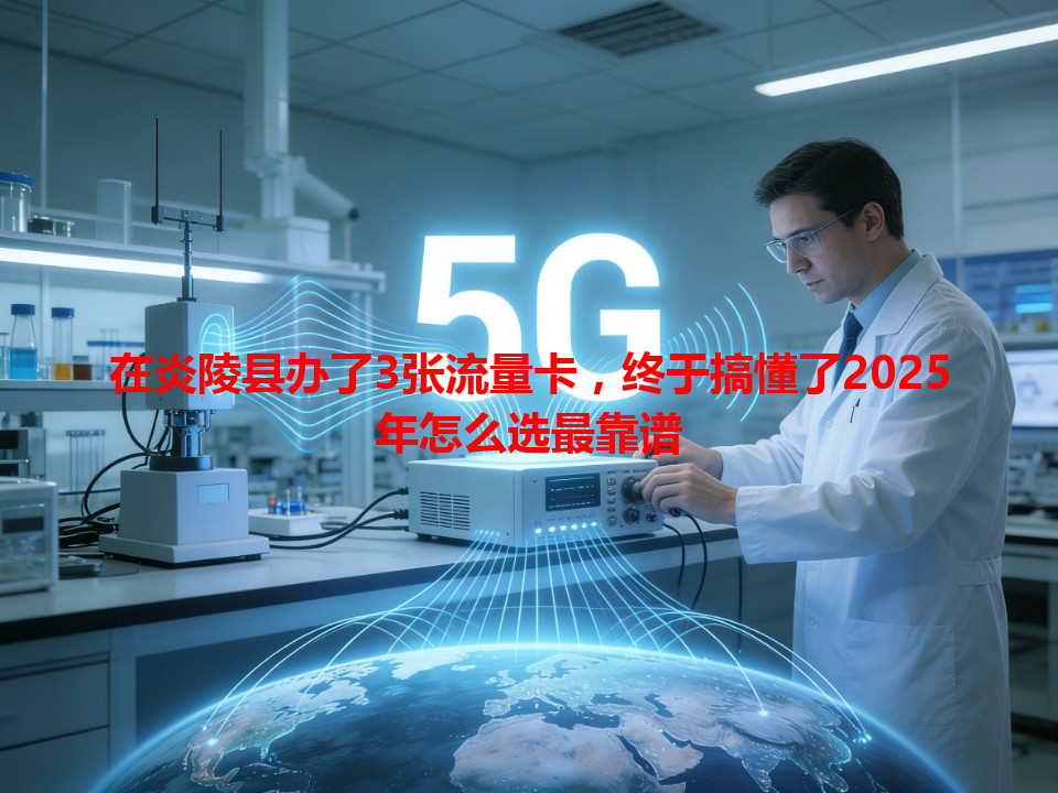 在炎陵县办了3张流量卡，终于搞懂了2025年怎么选最靠谱