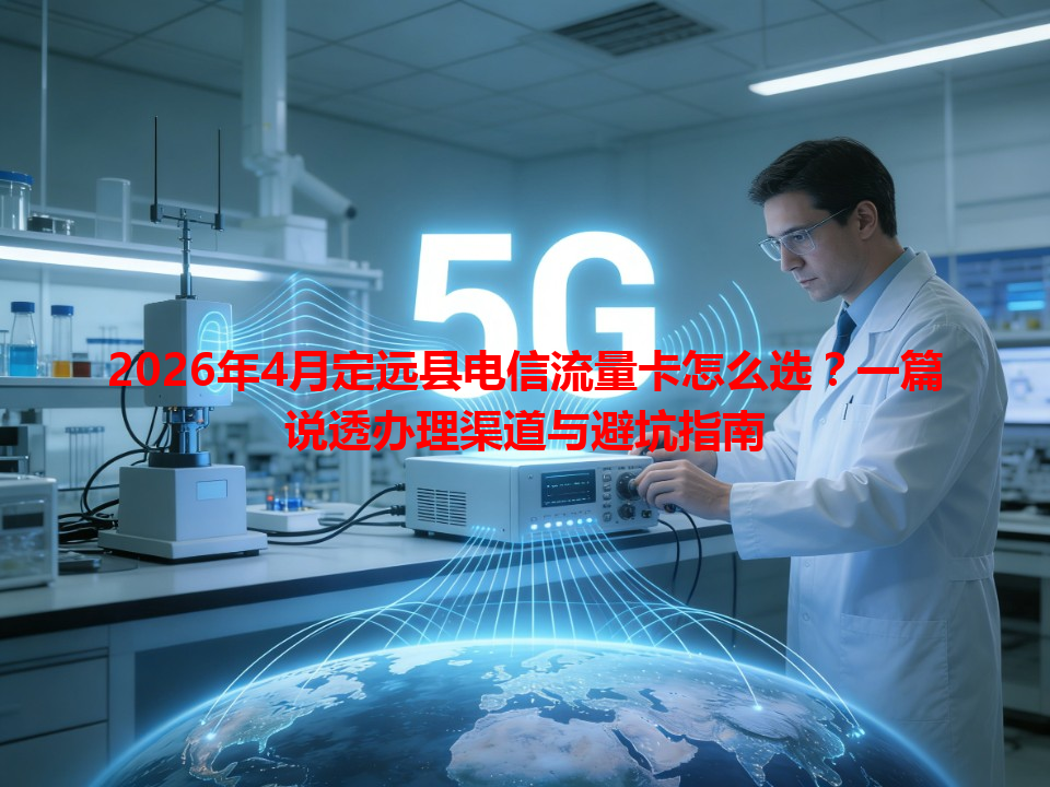 2026年4月定远县电信流量卡怎么选？一篇说透办理渠道与避坑指南