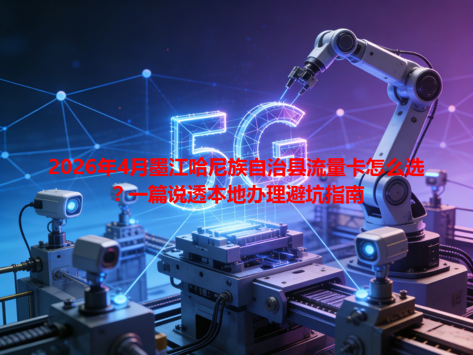 2026年4月墨江哈尼族自治县流量卡怎么选？一篇说透本地办理避坑指南