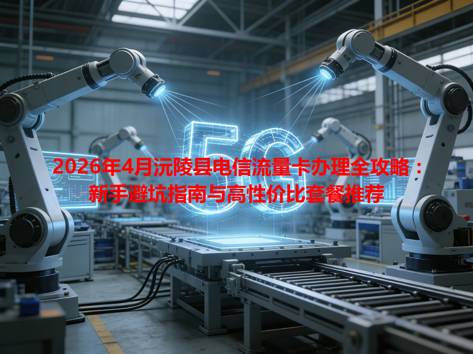 2026年4月沅陵县电信流量卡办理全攻略：新手避坑指南与高性价比套餐推荐