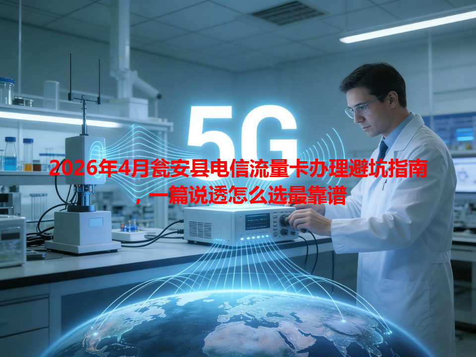 2026年4月瓮安县电信流量卡办理避坑指南，一篇说透怎么选最靠谱