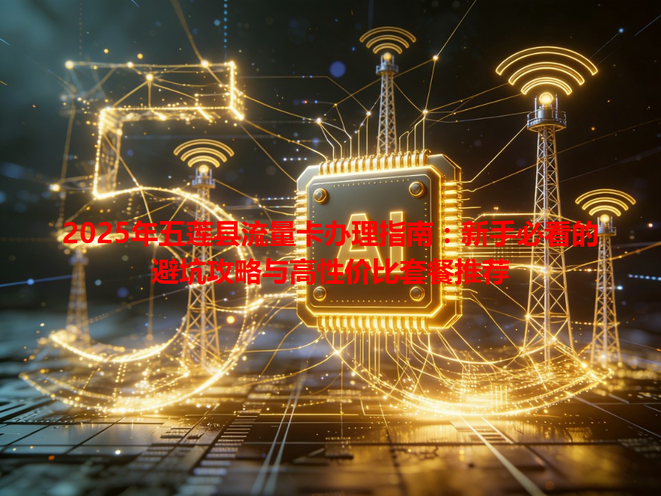 2025年五莲县流量卡办理指南：新手必看的避坑攻略与高性价比套餐推荐