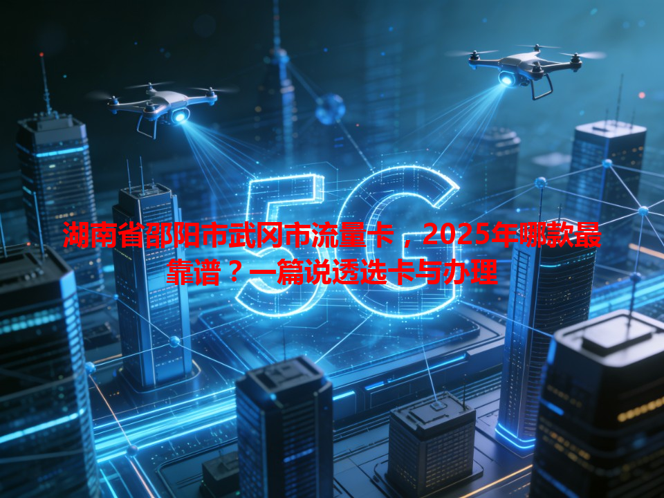 湖南省邵阳市武冈市流量卡，2025年哪款最靠谱？一篇说透选卡与办理