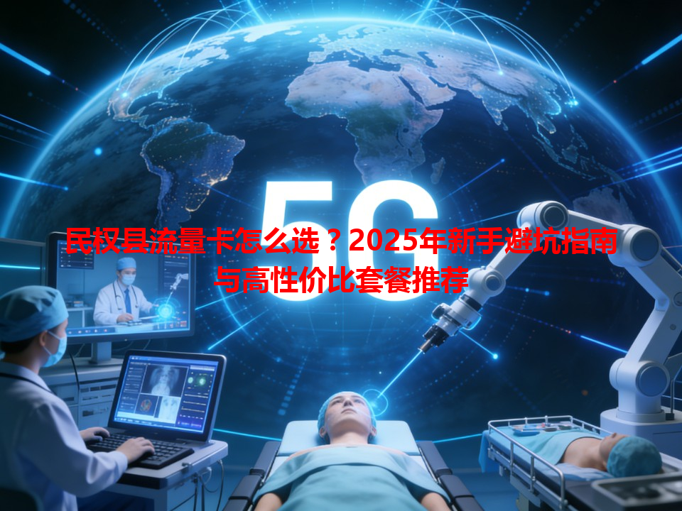 民权县流量卡怎么选？2025年新手避坑指南与高性价比套餐推荐