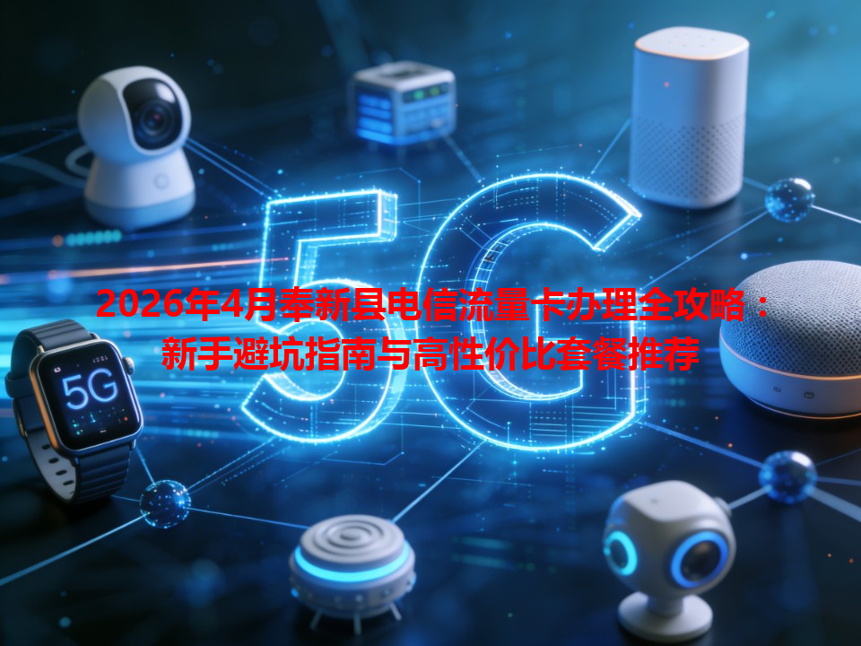 2026年4月奉新县电信流量卡办理全攻略：新手避坑指南与高性价比套餐推荐