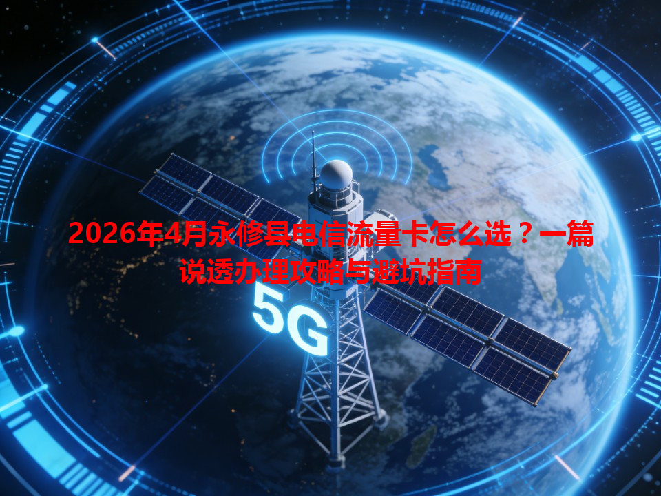 2026年4月永修县电信流量卡怎么选？一篇说透办理攻略与避坑指南