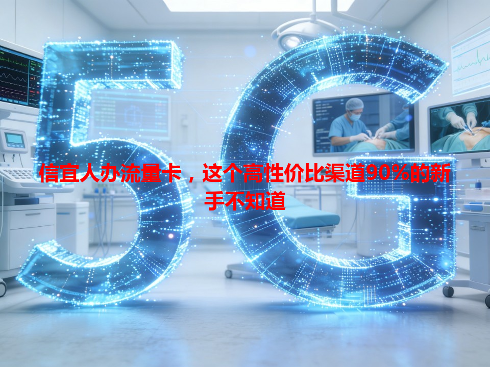 信宜人办流量卡，这个高性价比渠道90%的新手不知道