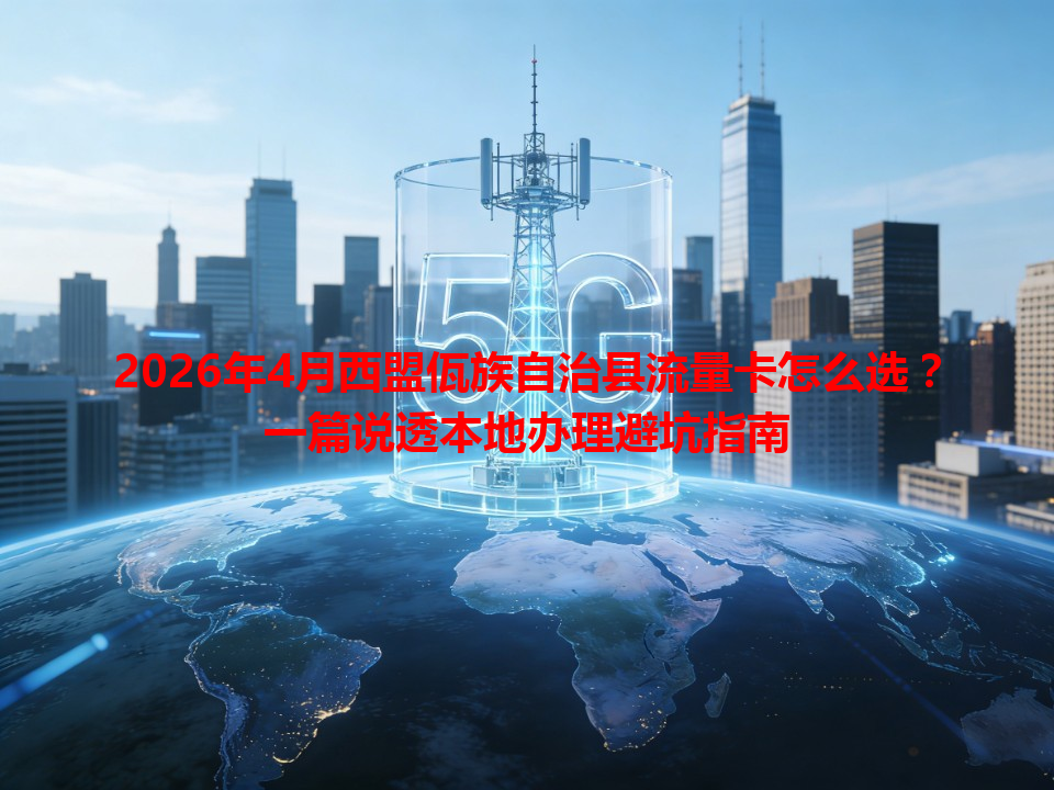 2026年4月西盟佤族自治县流量卡怎么选？一篇说透本地办理避坑指南