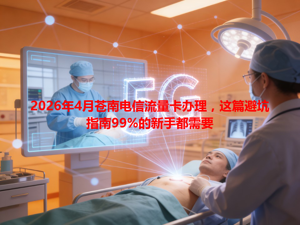 2026年4月苍南电信流量卡办理，这篇避坑指南99%的新手都需要