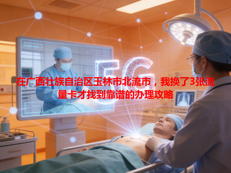 在广西壮族自治区玉林市北流市，我换了3张流量卡才找到靠谱的办理攻略