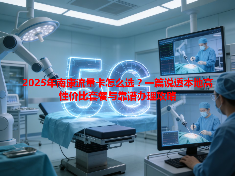 2025年南康流量卡怎么选？一篇说透本地高性价比套餐与靠谱办理攻略