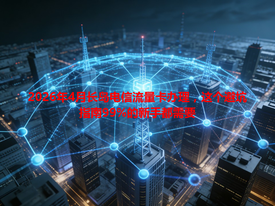 2026年4月长岛电信流量卡办理，这个避坑指南99%的新手都需要