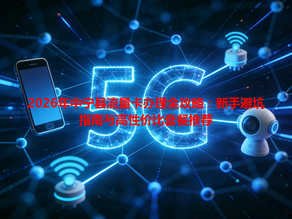 2026年中宁县流量卡办理全攻略：新手避坑指南与高性价比套餐推荐