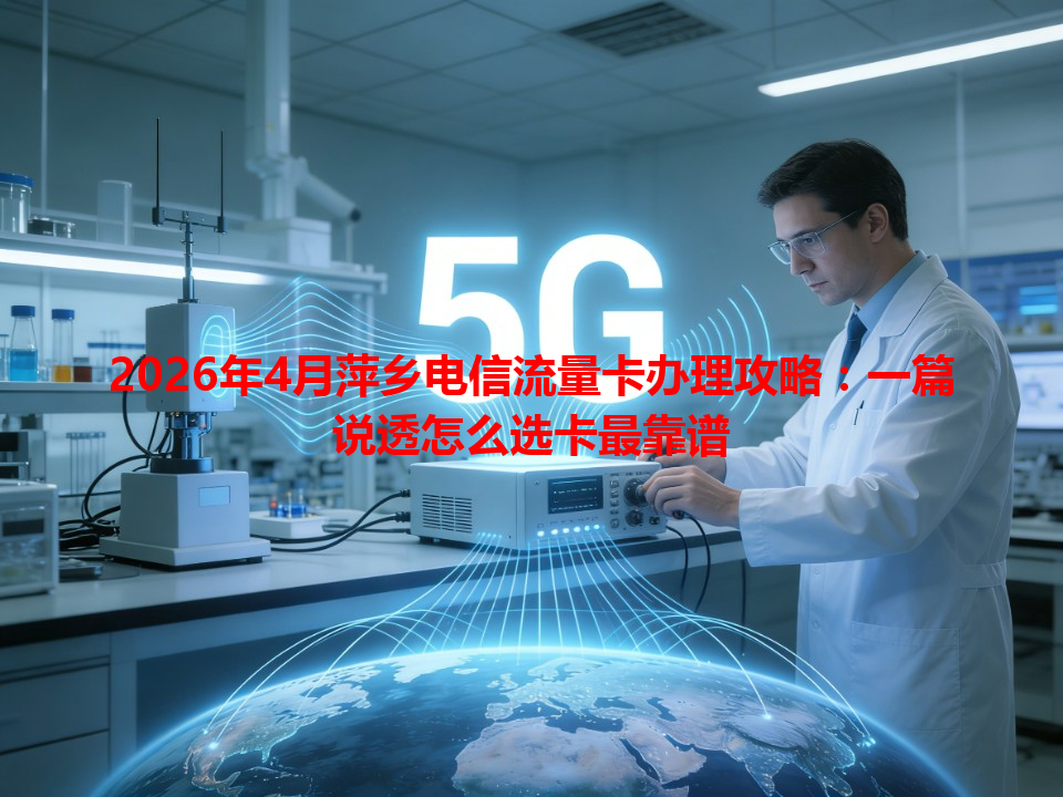 2026年4月萍乡电信流量卡办理攻略：一篇说透怎么选卡最靠谱