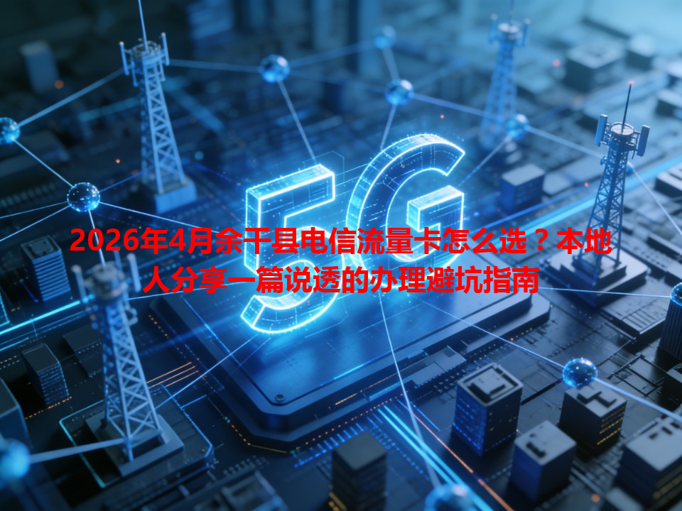 2026年4月余干县电信流量卡怎么选？本地人分享一篇说透的办理避坑指南