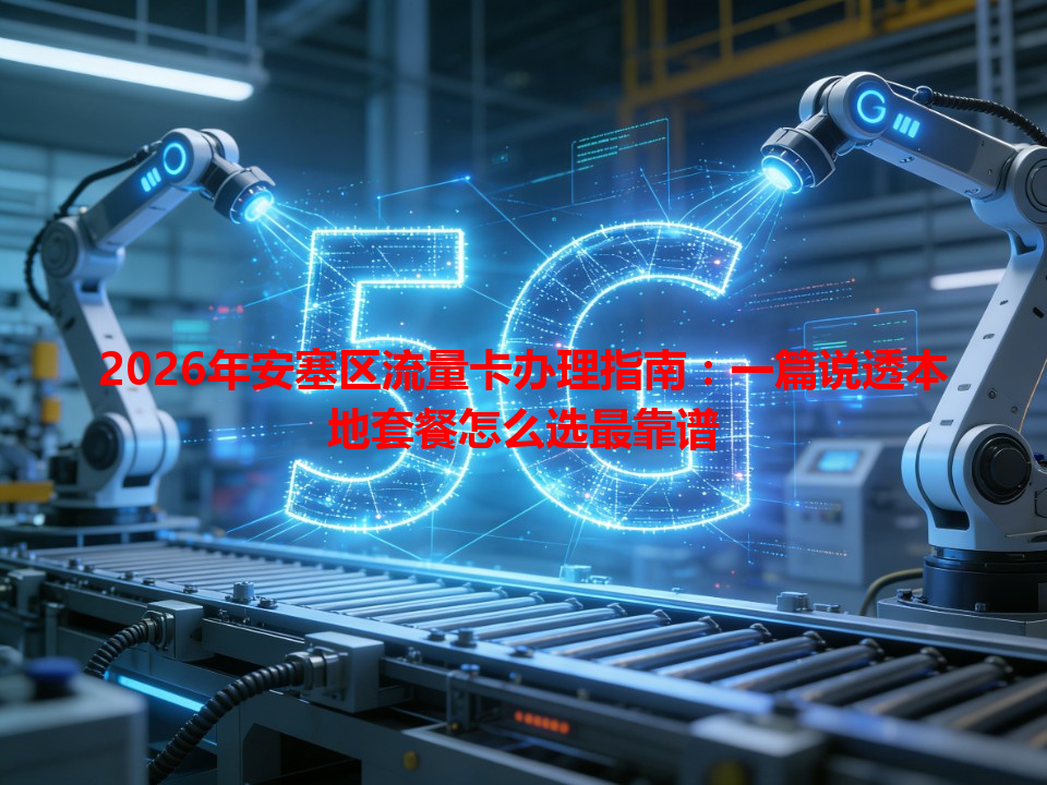 2026年安塞区流量卡办理指南：一篇说透本地套餐怎么选最靠谱