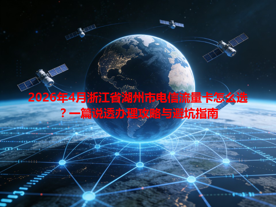 2026年4月浙江省湖州市电信流量卡怎么选？一篇说透办理攻略与避坑指南
