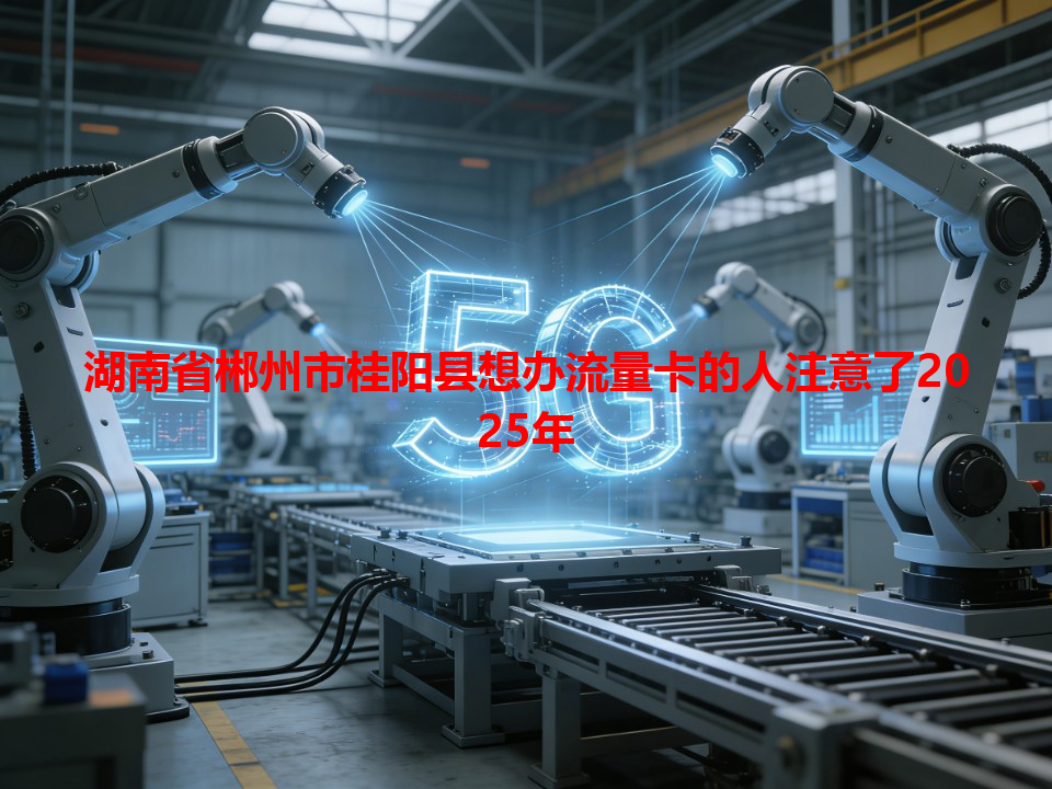 湖南省郴州市桂阳县想办流量卡的人注意了2025年