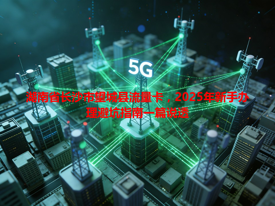 湖南省长沙市望城县流量卡，2025年新手办理避坑指南一篇说透